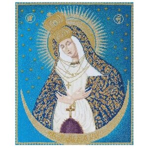 Thea Gouverneur Набор для вышивания Остробрамская икона Божией Матери, 25 X 30 см,530А)