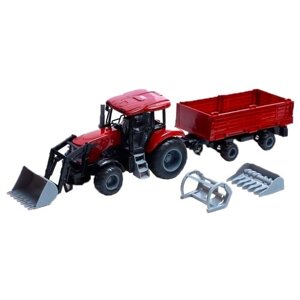 Трактор Сима-ленд Фермер, 6623290, 57 см, красный