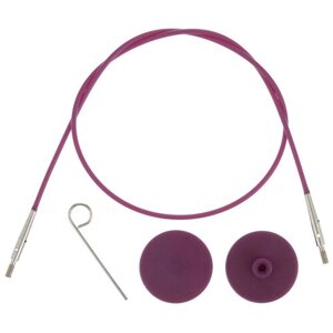 Тросик для спиц Knit Pro 10501, фиолетовый