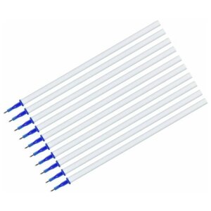 Универсальный стержень гелевый Пиши-стирай OfficeSpace синий, 131 мм, 0,5 мм, для стираемых ручек (10 штук)