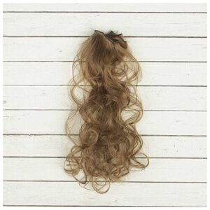 Волосы - тресс для кукол "Кудри" длина волос: 40 см, ширина:50 см,18Т