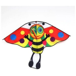Воздушный змей «Пчёлка», с леской, цвета микс
