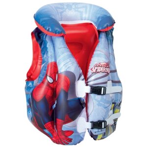 Жилет надувной с подголовником Человек-паук, 3-6 лет