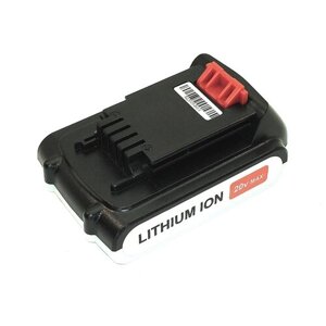 Аккумулятор для black & decker (p/n: LB20, LBX20, LBXR20 SL186K, ASL188K, bdcdmt12) 20V 2ah li-ion