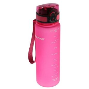 Аквафор Фильтр-бутылка "Аквафор", очистка от хлора, примесей, сменная насадка, розовый