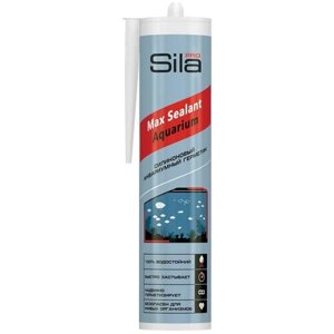 Аквариумный силиконовый герметик Sila PRO Max Sealant AQ