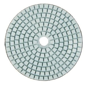 Алмазный гибкий шлифовальный круг тундра "Черепашка", для мокрой шлифовки, 100 мм,400