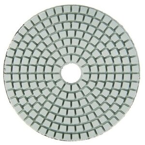 Алмазный гибкий шлифовальный круг тундра "Черепашка", для мокрой шлифовки, 100 мм,800