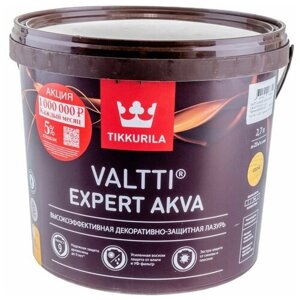 Антисептик для дерева TIKKURILA Valtti Expert Akva сосна 2,7 л 48443