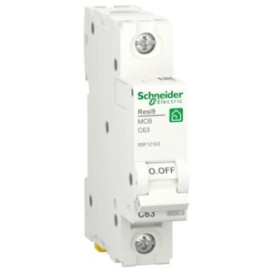Автоматический выключатель Schneider Electric Resi9 (С) 6 kA 63 А