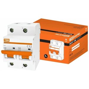 Автоматический выключатель TDM electric ва 47-100 (C) 10ka 32 а