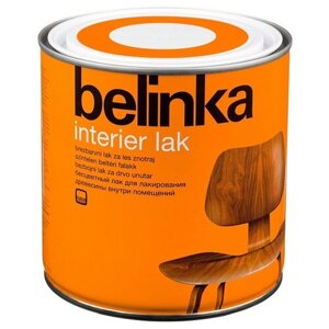 Belinka Interier Lak бесцветный, глянцевая, 0.75 кг, 0.75 л