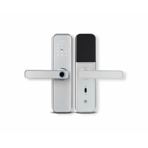 Биометрический умный Wi-Fi электронный дверной замок - HD-com Туйя-WiFi SL (8.0.1)-L (S18452S80) (cканер отпечатка пальца, автономная работа)
