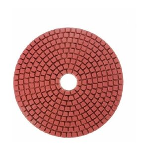 Черепашка АГШК - алмазный гибкий диск для влажной шлифовки D 125 мм, P 120, СТБ-312