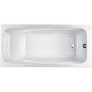 Чугунная ванна Jacob Delafon Repos E2918-S-00 170x80, без ручек + ножки и слив-перелив