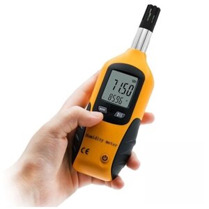 Цифровой измеритель температуры и влажности HTI Мод:86, измеритель влажности воздуха, комнатный гигрометр влажности.