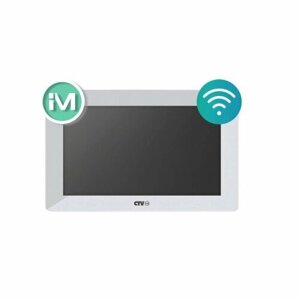 CTV-iM Cloud 7 Монитор видеодомофона с Wi-Fi (белый)