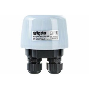 Датчик Navigator NS-PC04-WH Фотореле 80451