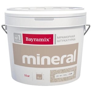 Декоративное покрытие Bayramix Mineral Saftas (средняя фракция), 1.2 мм, 365 , 15 кг