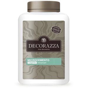 Декоративное покрытие Decorazza Связующее для составов микроцемент Microcemento Legante, прозрачный, 4.5 кг