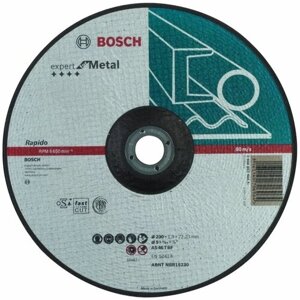 Диск отрезной BOSCH Expert for Metal Rapido 2608603404, 230 мм, 1 шт.