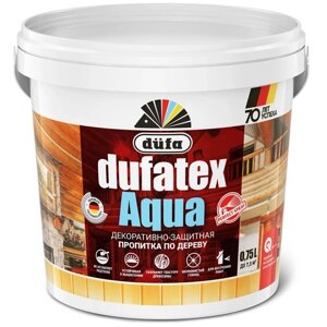 Dufa пропитка Dufatex Aqua, 0.826 кг, 0.75 л, белый
