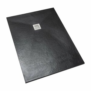 Душевой Поддон Royal Shower из искусственного мрамора, 150x80, Чёрный Янтарь Ral 9005