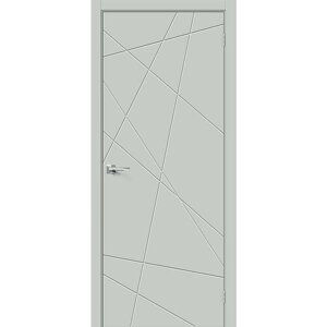 Дверь Граффити-5 / Цвет Grey Pro / Двери Браво