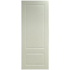 Дверь межкомнатная, Классика , 800*2000 эмаль , цвет серый , коробка +наличники с 2х сторон)