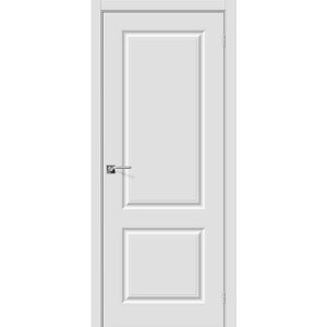 Дверь Скинни-12 / Цвет П-23 (Белый) / Двери Браво