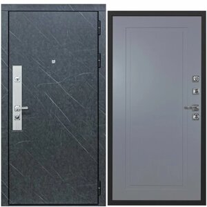 Дверь входная металлическая DIVA ДХ-26 2050x960 Правая Гранит лава оникс - Н10 Силк маус, тепло-шумоизоляция, антикоррозийная защита для квартиры