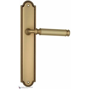 Дверная ручка на планке Venezia MOSCA PL98 французcкое золото