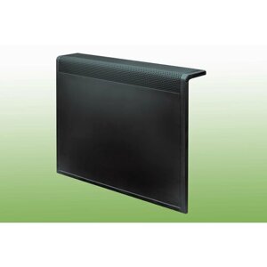 Экран для радиатора металлический 1000*610*150 мм черный (RAL 9005)