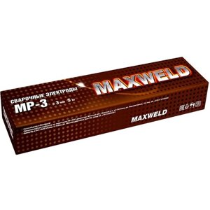 Электроды maxweld (MR35) мр-3 d3 мм 5 кг