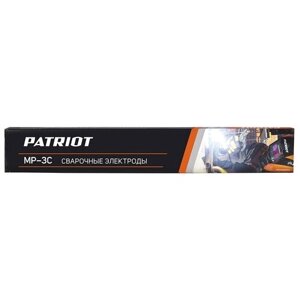 Электроды сварочные Patriot МР-3С, 2,5 мм, 5 кг