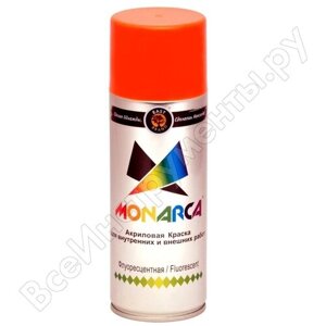 Флуоресцентная аэрозольная краска MONARCA 41001