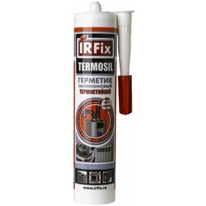 Герметик силиконовый термостойкий IRFIX TERMOSIL красный 310мл