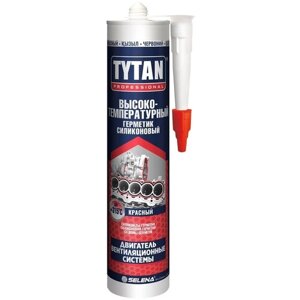 Герметик Tytan Professional высокотемпературный 280 мл. красный 1 шт.