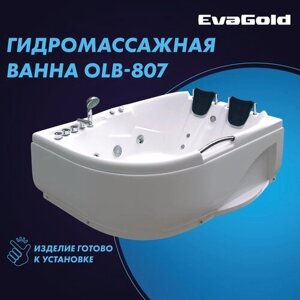 Гидромассажная ванна EvaGold OLB-807 R 120х170х65