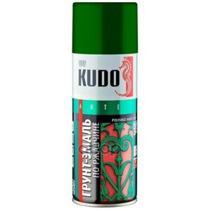 Грунт-Эмаль Гладкая Матовая По Ржавчине Kudo Зелёный Лист Kudo арт. KU316002