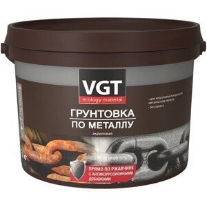 Грунтовка антикоррозийная VGT по металлу, 2.5 кг, серый