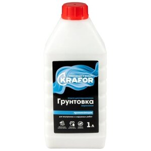 Грунтовка проникающая Krafor, 1 л