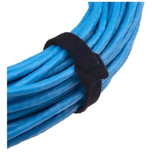 Хомут-липучка нейлоновый многоразовый (кабельная стяжка) 150 х 12 мм, в упаковке 12 штук