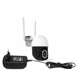 IP камера наблюдения HD ком ASW5-8GS-WiFi Mod:0110 (U55409LU) Wi-Fi наружная поворотная 5Mp с записью на SD карту и в облако Amazon. Запись звука. К