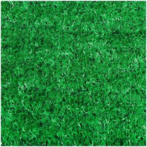 Искусственная трава Greengo 5290518, высота ворса 10 мм, рулонный 2х10 м зеленый