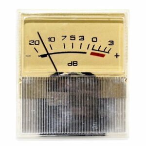 Измерительная головка М68501 4 шт. индикатор уровня звуковых сигналов, диапазон измерений -20дБ +3дБ