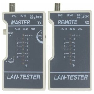 Кабельный тестер LANMASTER TWT-TST-200 for twisted pair (without batteries)