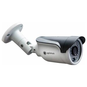 Камера видеонаблюдения optimus AHD-H012.1(2.8) белый/черный