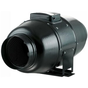 Канальный вентилятор VENTS ТТ Сайлент-М 160 черный 160 мм
