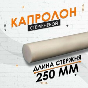 Капролон стержневой ф50 мм 1 шт. (250мм)